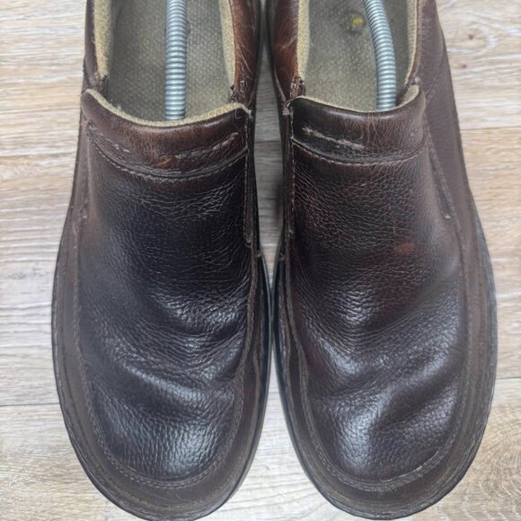 Dr. Martens Brown Leather Apron Loafers Men's Size 14 - Picture 2 of 7